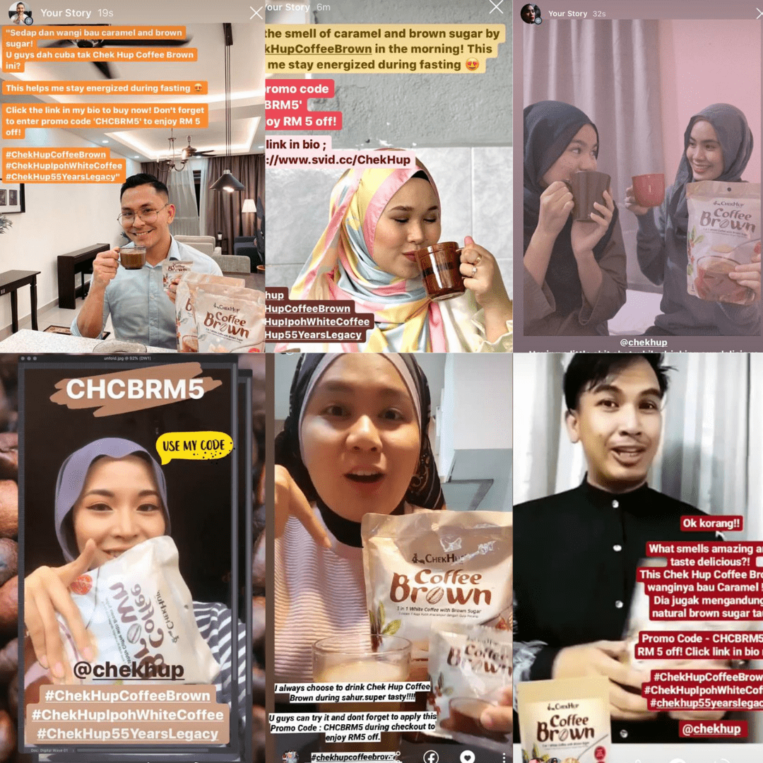 Chek hup coffee brown