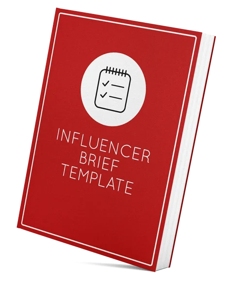 Cover influencer brief template