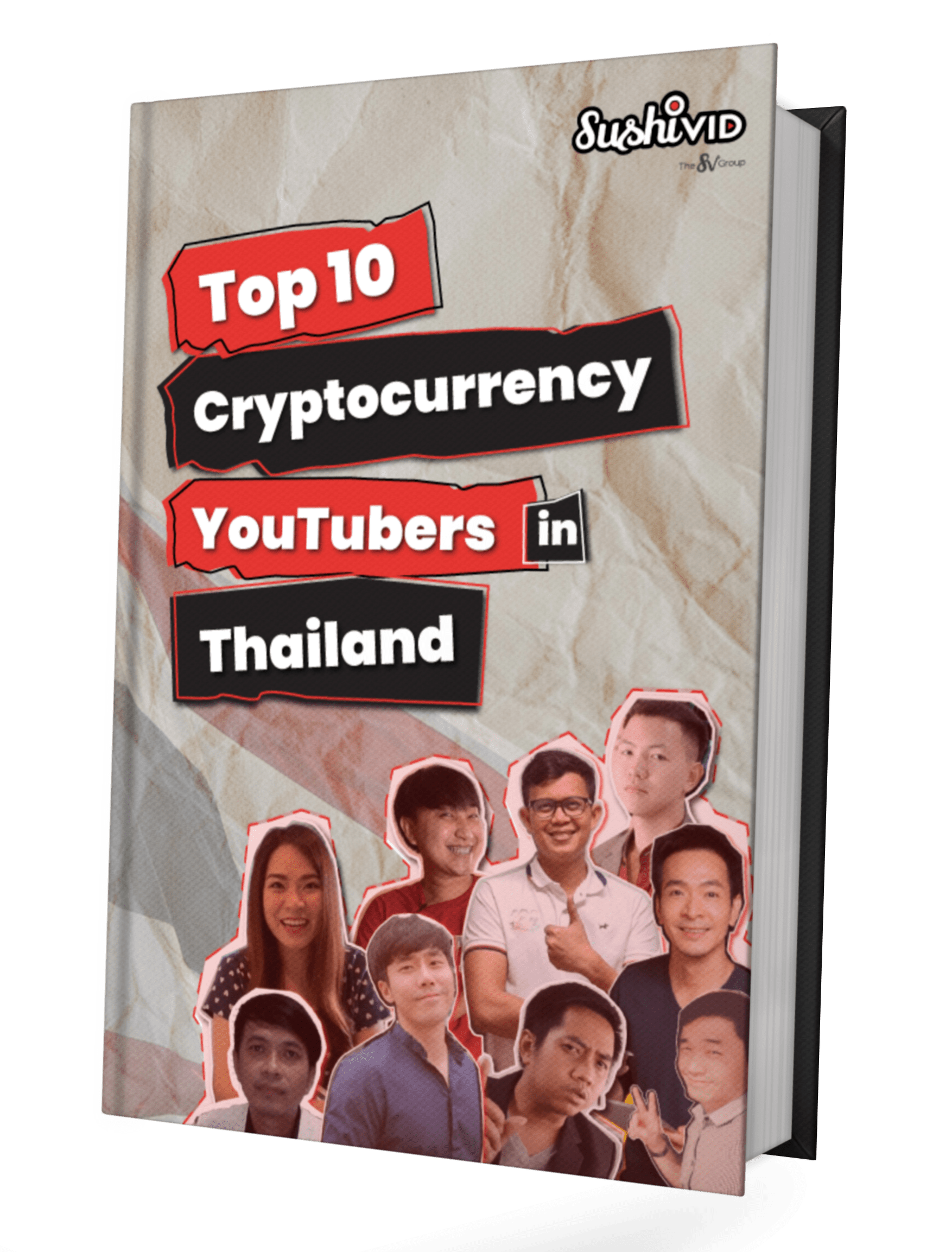 SushiVid eBook - Top 10 Cryptocurrency YouTubers in Thailand