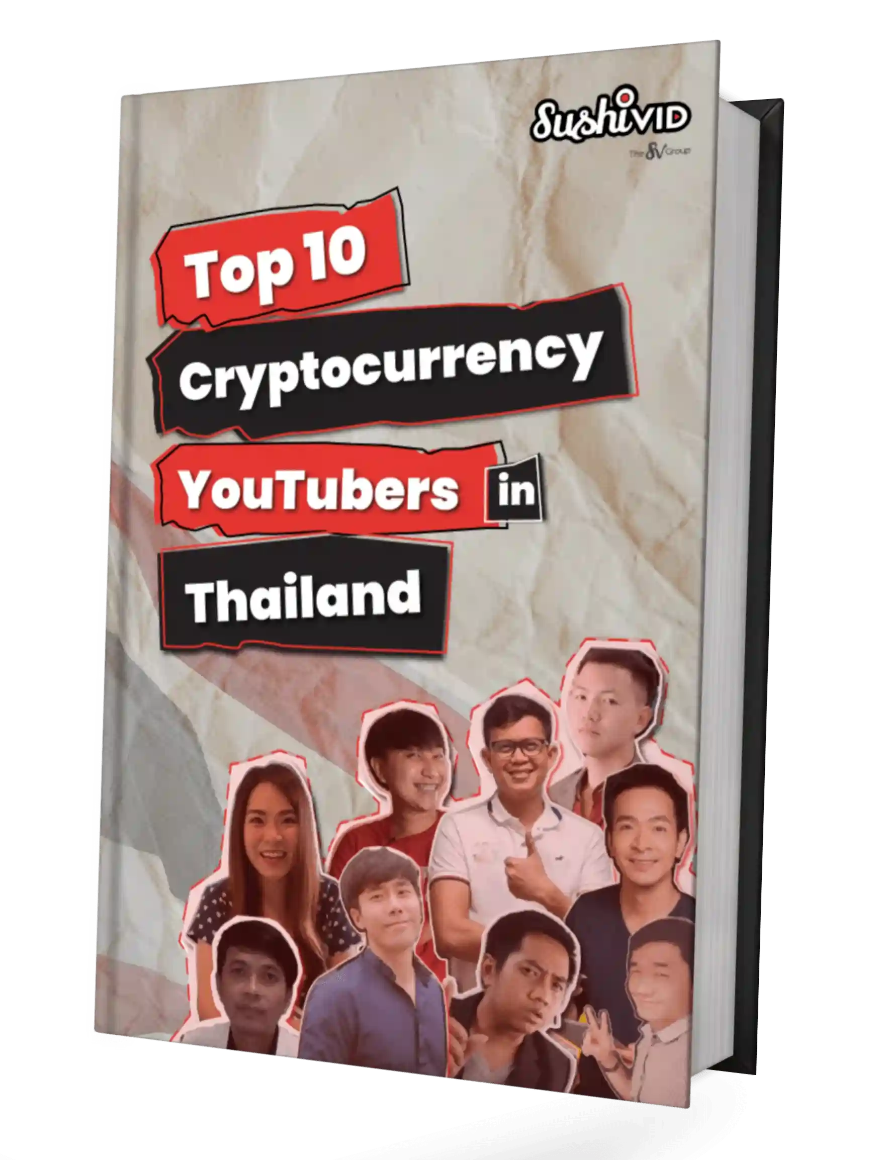 SushiVid eBook - Top 10 Cryptocurrency YouTubers in Thailand