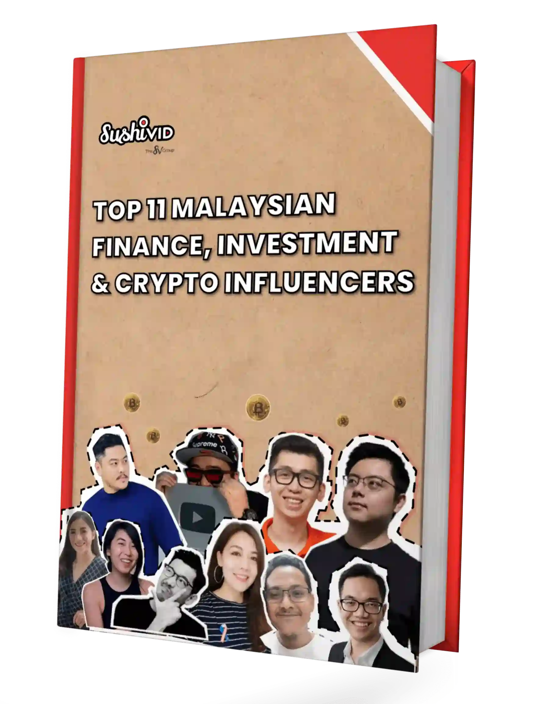 SushiVid eBook - Top 11 Malaysian Finance, Investment & Crypto Influencers