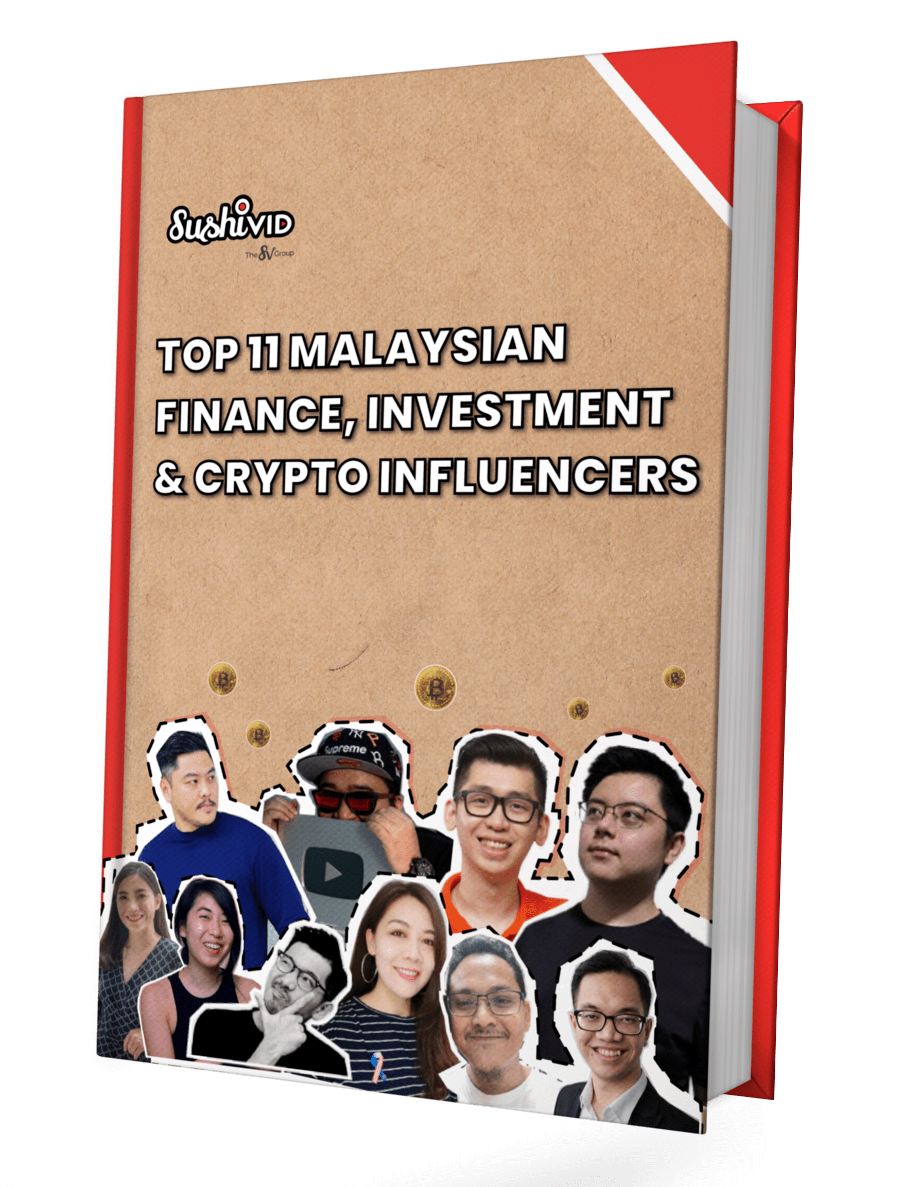 SushiVid eBook - Top 11 Malaysian Finance, Investment & Crypto Influencers